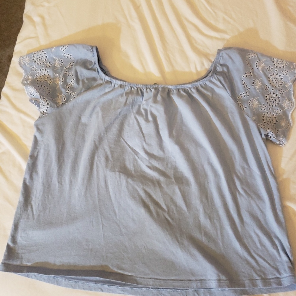 Baby blue shirt H&M
